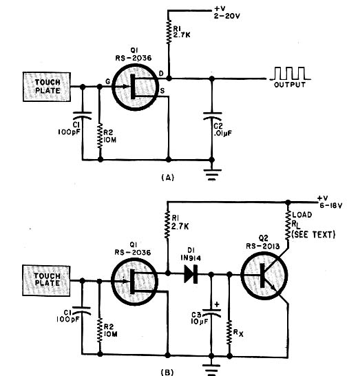  Circuitos Para Sensores de Toque 