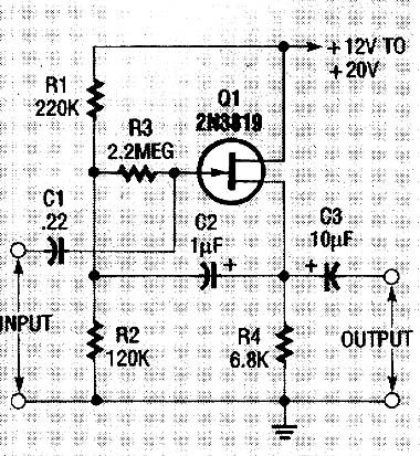 Amplificador com 44 M? de Entrada Amplificador com 44 M? de Entrada