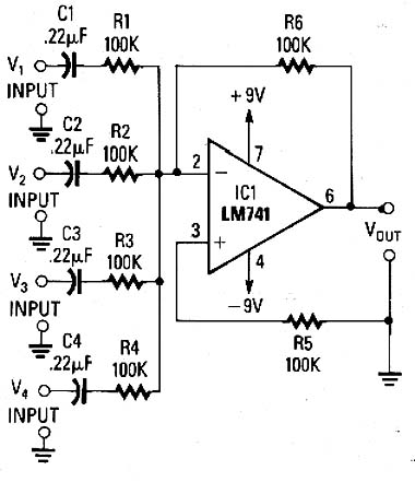 Mixer Com o 741 Mixer Com o 741
