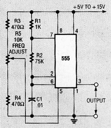 VCO com 555
VCO com 555