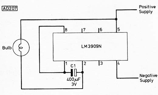 Pulsador Lâmpada de Muito Baixo Consumo – LM3909
