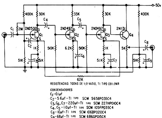 Amplificador de Baixo Ruído de 60 dB Com FETs Amplificador de Baixo Ruído de 60 dB Com FETs