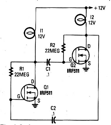  Pisca-Pisca Com MOSFET 