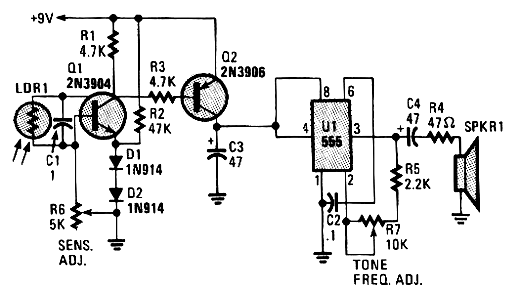 Alarme de Amahecer com o 555
Alarme de Amahecer com o 555