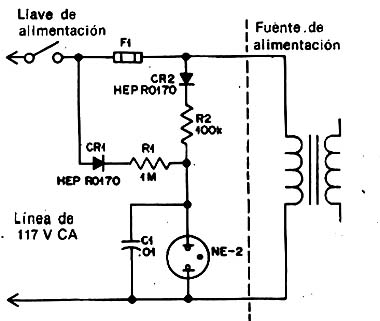 Indicador de Fusível Aberto
Indicador de Fusível Aberto