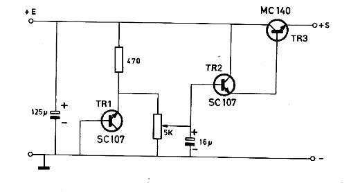 Redutor de Tensão Para 5 V
Redutor de Tensão Para 5 V