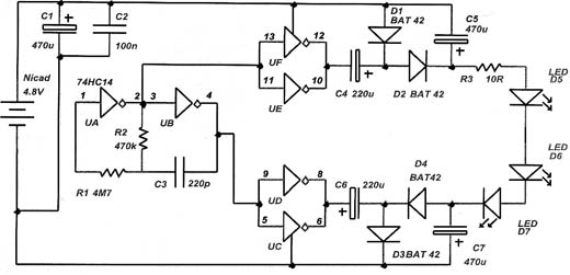 Lanterna de LEDs de Alta Eficiência
Lanterna de LEDs de Alta Eficiência