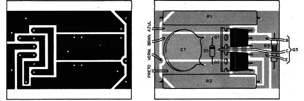 Figura 16 – Placa para a montagem
Figura 16 – Placa para a montagem