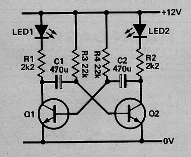 Pisca LED Astável
Pisca LED Astável
