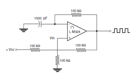 Oscilador Retangular LM324
Oscilador Retangular LM324