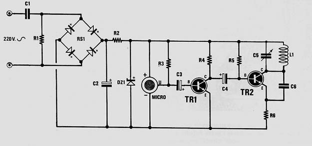 Micro Transmissor de FM em 220 V
Micro Transmissor de FM em 220 V