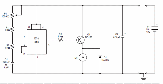PWM com o 555
PWM com o 555