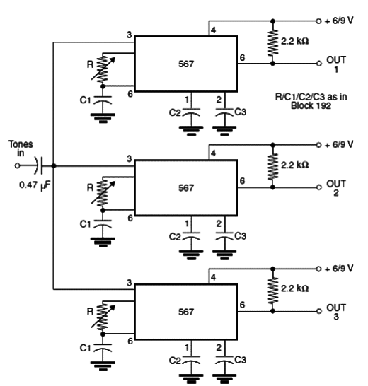 Decodificador Para Controle Remoto Modulado em Tom
