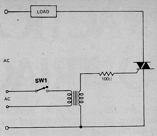 controle de Triac com Baixa Tensão
controle de Triac com Baixa Tensão