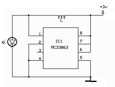  LED Driver Integrado Para 3 V 