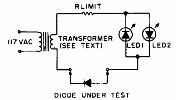  Simples Teste de Diodos 
