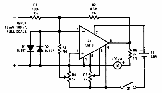 Amplificador para instrumentação analógica
Amplificador para instrumentação analógica