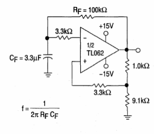  Oscilador Retangular de 0,5 Hz 
