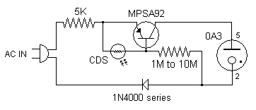 Luz de cabeceira com a OA3. Luz de cabeceira com a OA3.