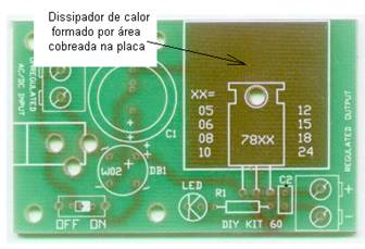 Ultilizando o cobre como dissipador de calor. Ultilizando o cobre como dissipador de calor.