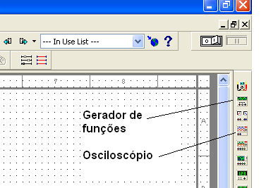 O gerador de funções e o osciloscópio O gerador de funções e o osciloscópio