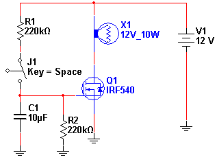  Interruptor Temporizado com FET 