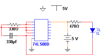  Pisca-LED 7400 