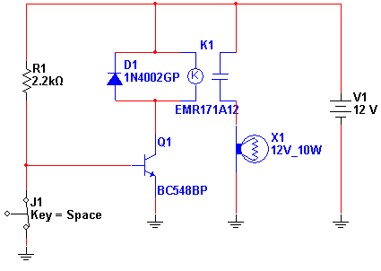  Alarme com 1 Transistor 