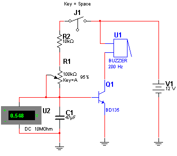 Timer Transistorizado com Buzzer Timer Transistorizado com Buzzer