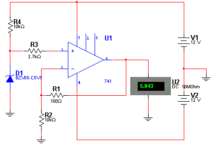 Referência de 5 V Referência de 5 V