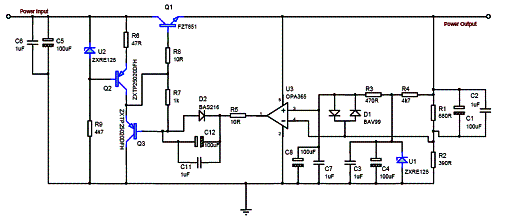 Circuito completo da Zetex 