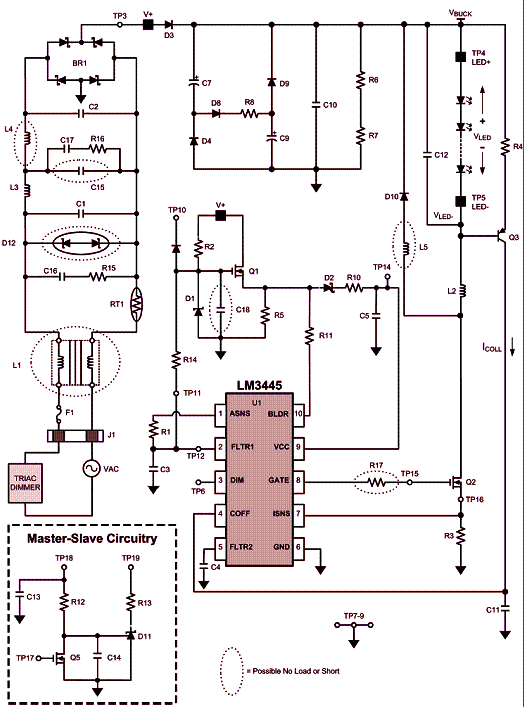 Dimmer de LEDs de alta tensão Dimmer de LEDs de alta tensão
