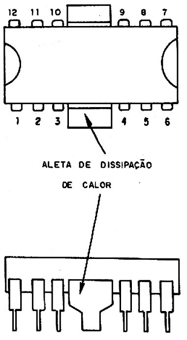 Invólucro do LA4180/4182
Invólucro do LA4180/4182