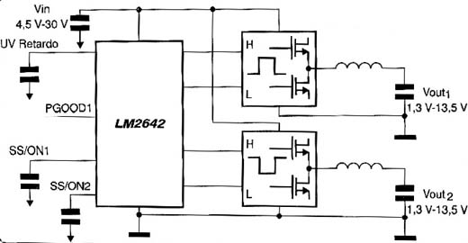 Diagrama de blocos do Lm<sup>2</sup>642
Diagrama de blocos do Lm<sup>2</sup>642