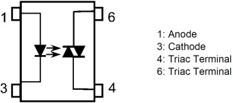 TLP265J Pin Assignments
