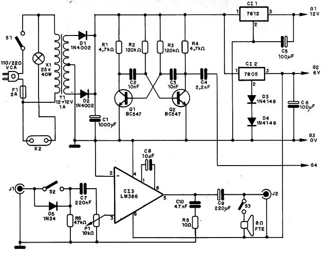 Figura 1 – Diagrama do provador 1
Figura 1 – Diagrama do provador 1