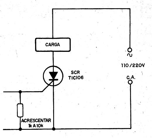    Figura 6 – Resistor de gate
