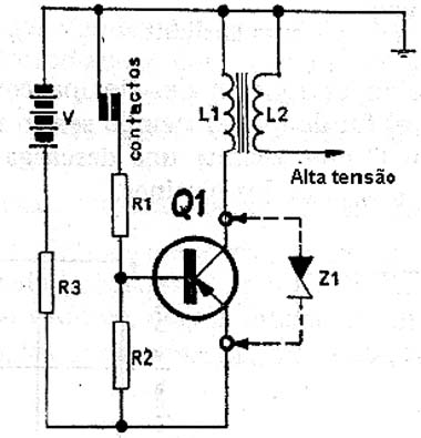 Circuito de ignição. Circuito de ignição.