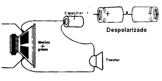 Capacitor despolarizado                               