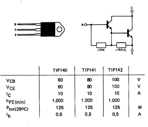 TIP140 - TIP141 - TIP142 TIP140 - TIP141 - TIP142