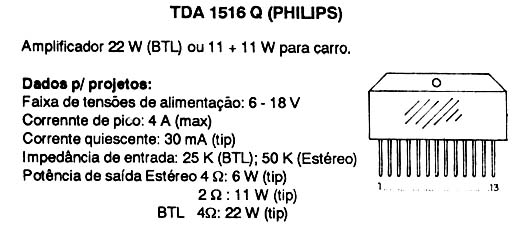 TDA1516
