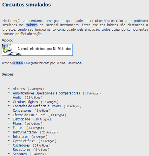 Seção patrocinada pela National Instruments 