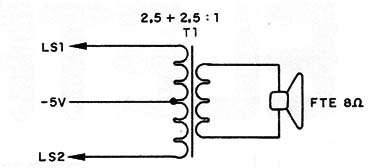 Figura 3- A saída de áudio
Figura 3- A saída de áudio