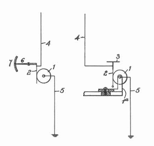 Figura 2 – Dois receptores friccionais de Fessenden de 1912
Figura 2 – Dois receptores friccionais de Fessenden de 1912