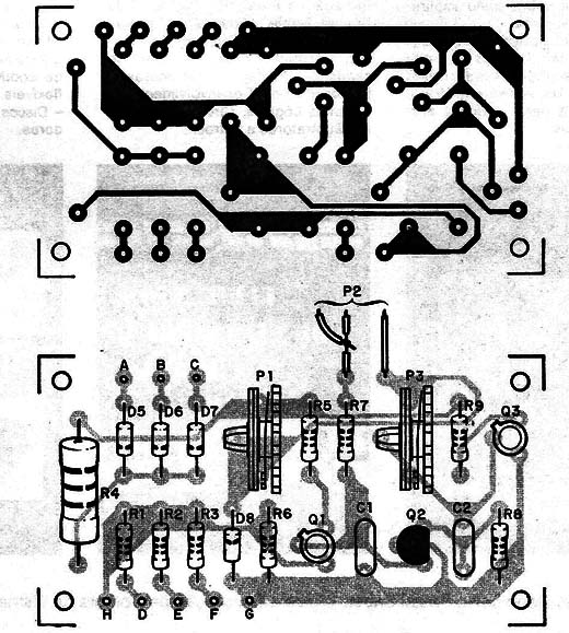 Figura 3 – Placa para a montagem
Figura 3 – Placa para a montagem