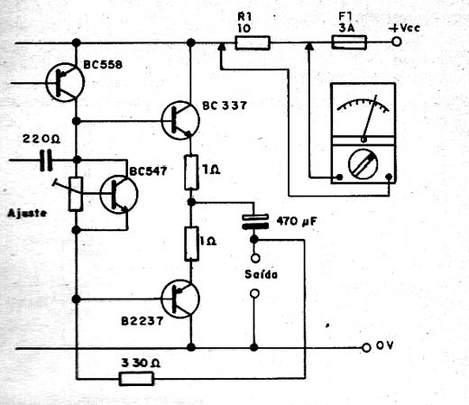 circuito típico de saída de um amplificador circuito típico de saída de um amplificador