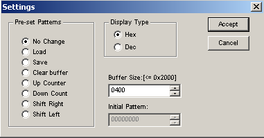 Definindo o tamanho do buffer. Definindo o tamanho do buffer.