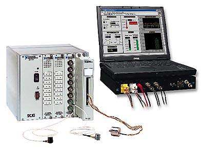 Sistema de condicionamento de sinal das séries SCXI e SCC National Instruments. Sistema de condicionamento de sinal das séries SCXI e SCC National Instruments.