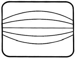 Imagem com problema de linearidade. Imagem com problema de linearidade.