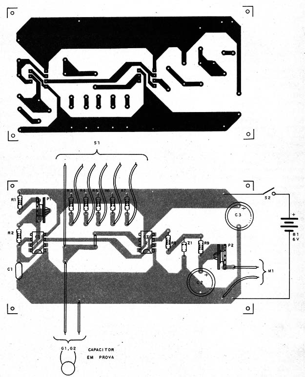 Figura 3 – Placa de circuito impresso para a mo0ntagem
Figura 3 – Placa de circuito impresso para a mo0ntagem
